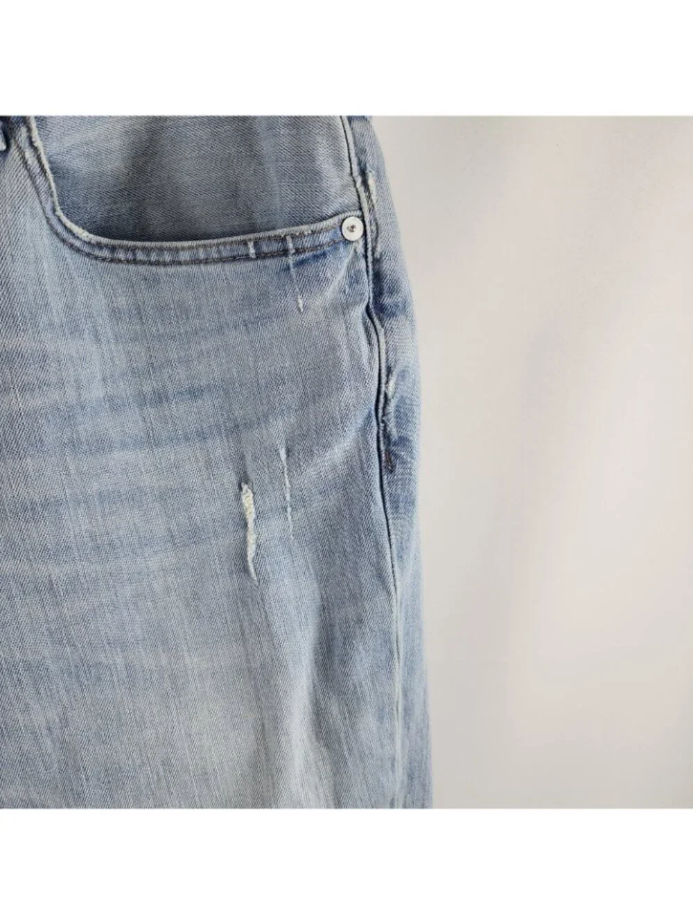 Bonobos Jeans Mens 36x30 The Blue Jean Slight Distress 5-Pocket Denim